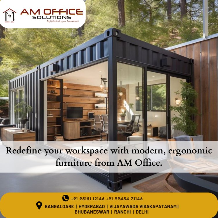 Transform Your Workspace with AM Office Solutions – Your Trusted Portable Office Cabin Manufacturer